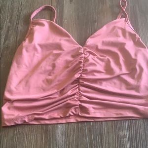 Pink Crop Top